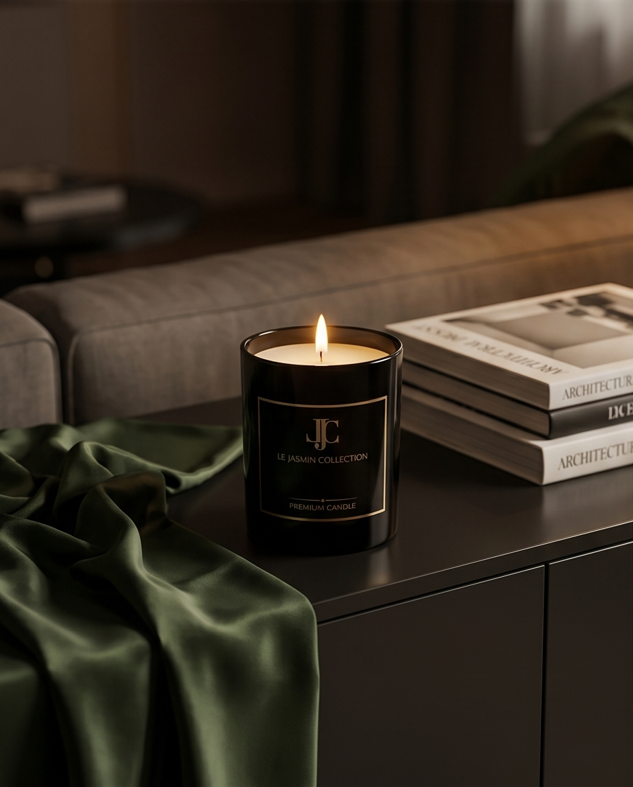 LE JASMIN COLLECTION Duftkerze als luxuriöse Home Fragrance Dekoration Midnight Bloom