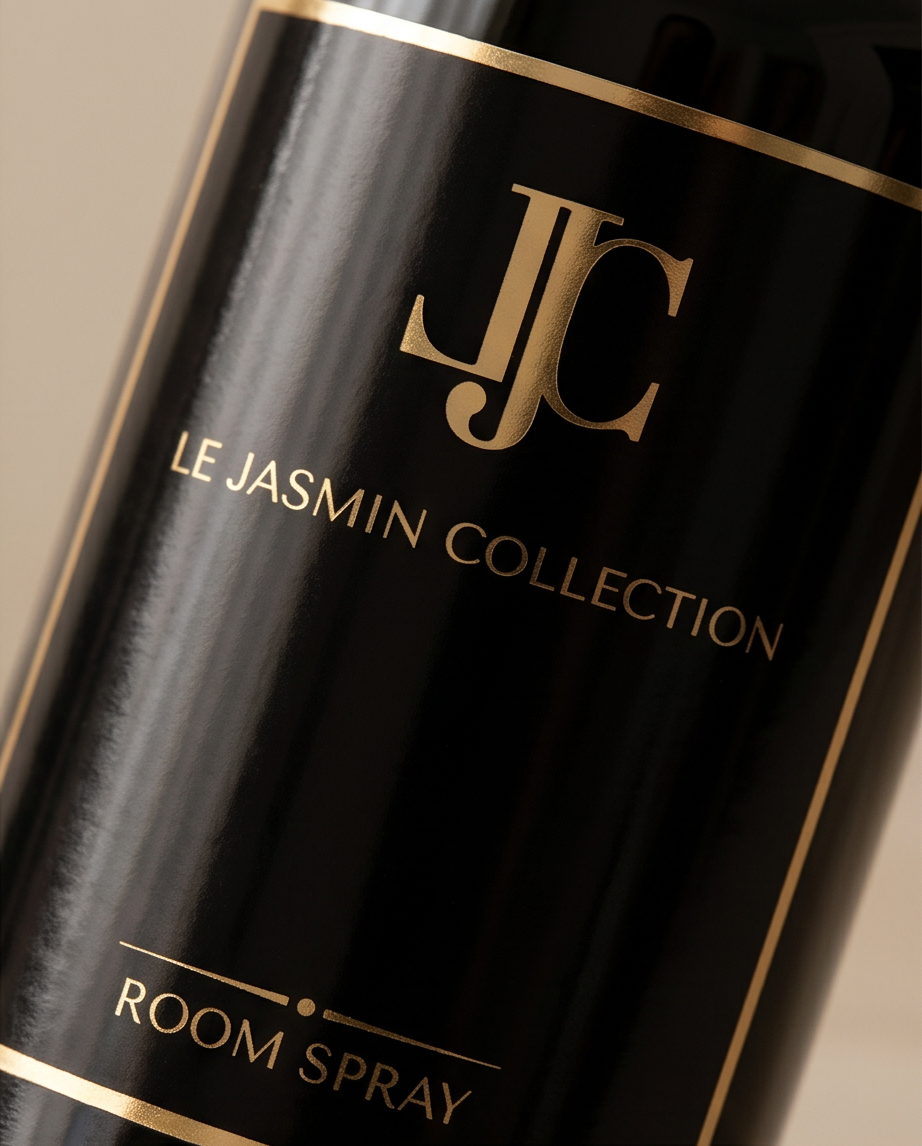 Detailansicht Black Elixir Raumspray von LE JASMIN COLLECTION