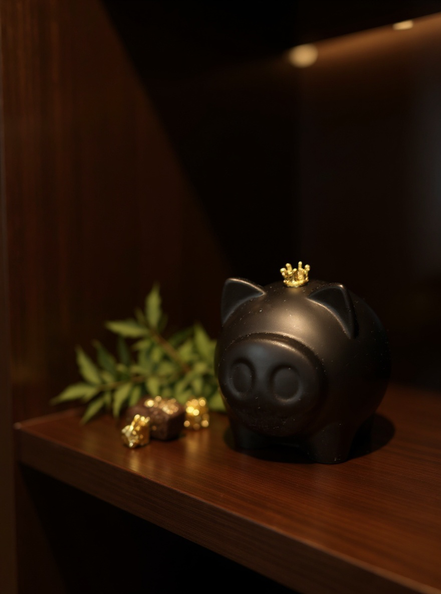 Königlicher Glücksbringer „Black Crown“