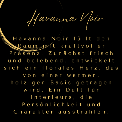 Premium Duftkerze Havanna Noir